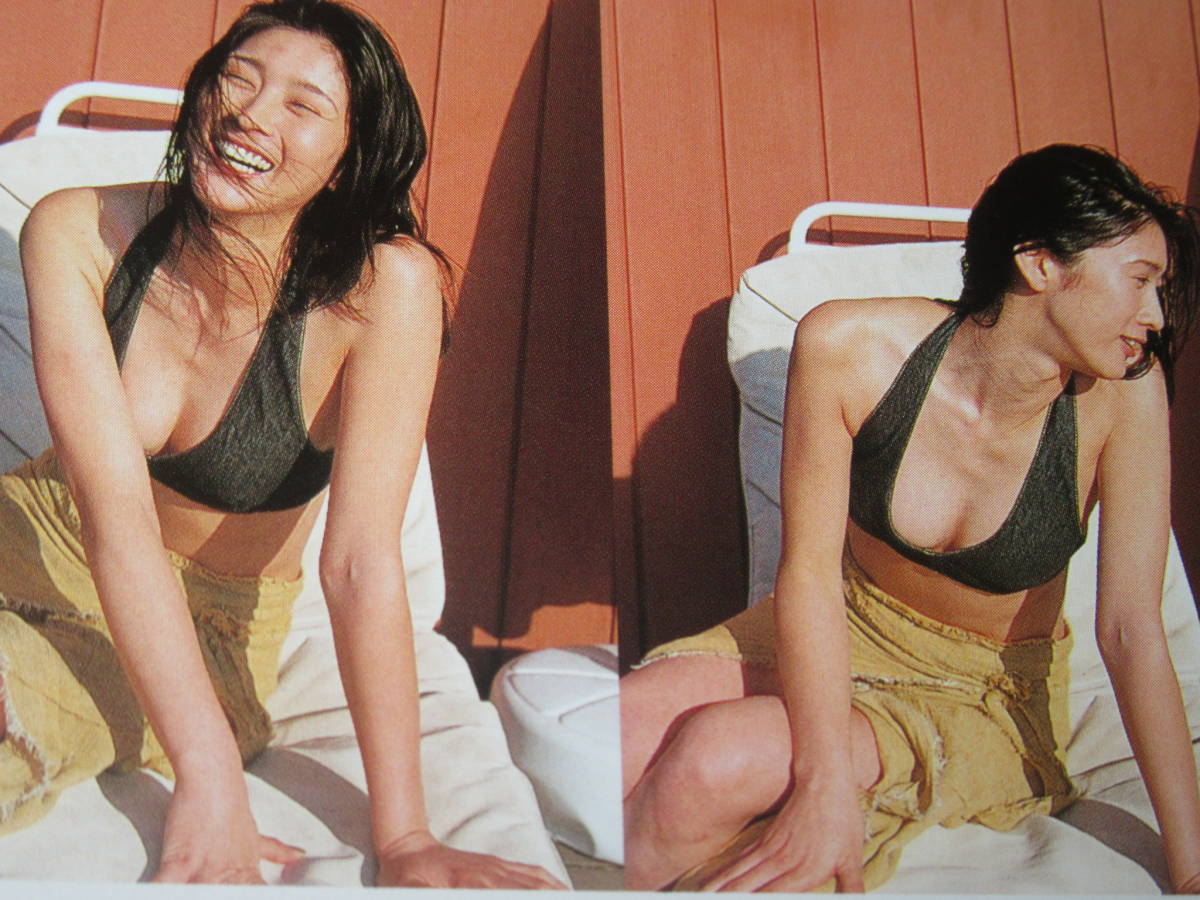 写真集 益子直美 Semplice 32歳水着 1999年初版 帯付 定価3142円 写真集 益子直美 Semplice 32歳水着 1999年初版 帯付 定価3142円