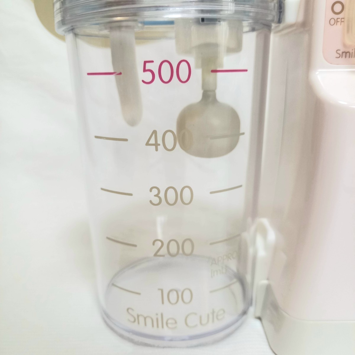 新鋭工業 鼻水吸引器 ポータブル吸引器 電動鼻水吸引器 Smile Cute スマイルキュート KS-500 医療機器_画像4