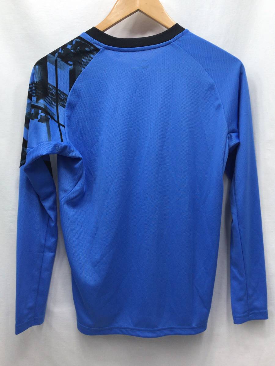 MIZUNO ミズノ 長袖 Tシャツ メンズ XSサイズ ブルー 23112402の画像2
