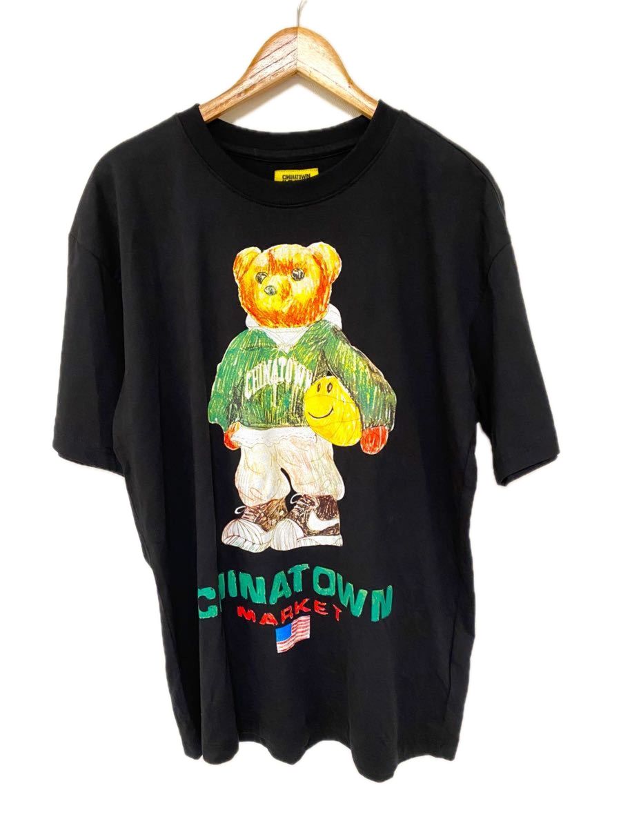 Chinatown Market  Tシャツ Smiley Sketch Basketball Bear Tee サイズL