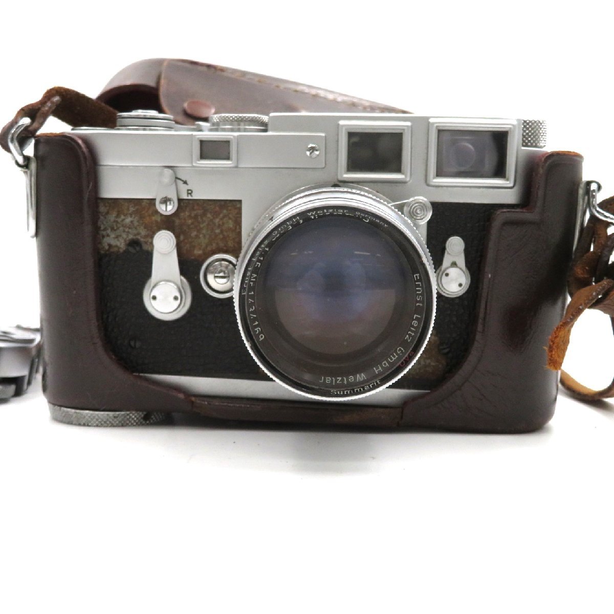1円～ Leica ライカ M3 レンジファインダーカメラ F=5cm 1:1.5 他 動作確認済 現状品 y227-2264924【Y商品】_画像3