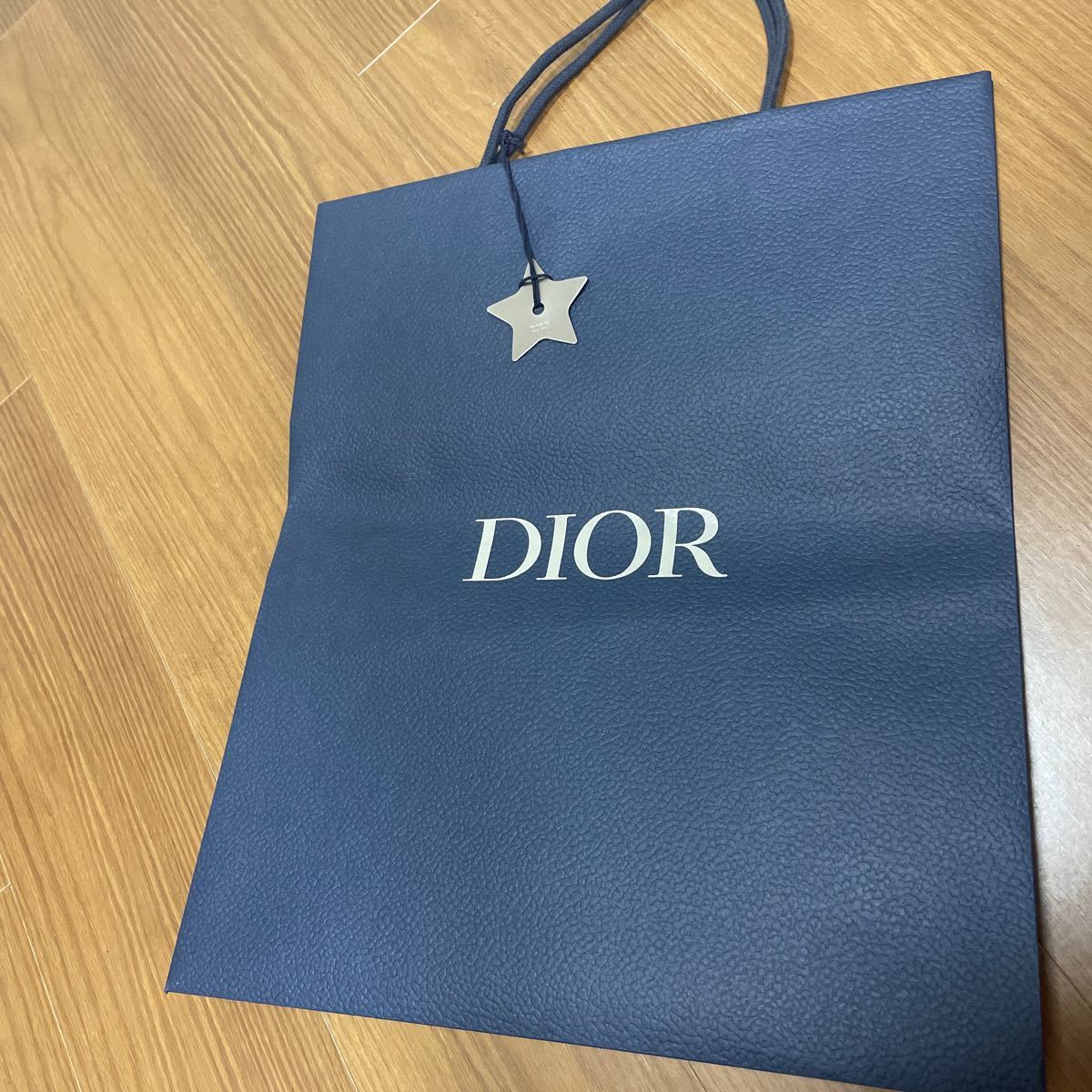 Dior ディオール 紙袋 ショッパー ショップ袋 シール　スター_画像2