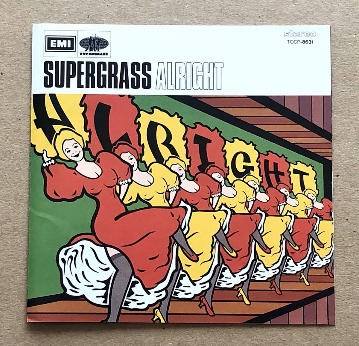 [CD] Supergrass / Alright 国内盤 日本オリジナル編集盤 来日記念盤　スーパーグラス / オールライト_画像5