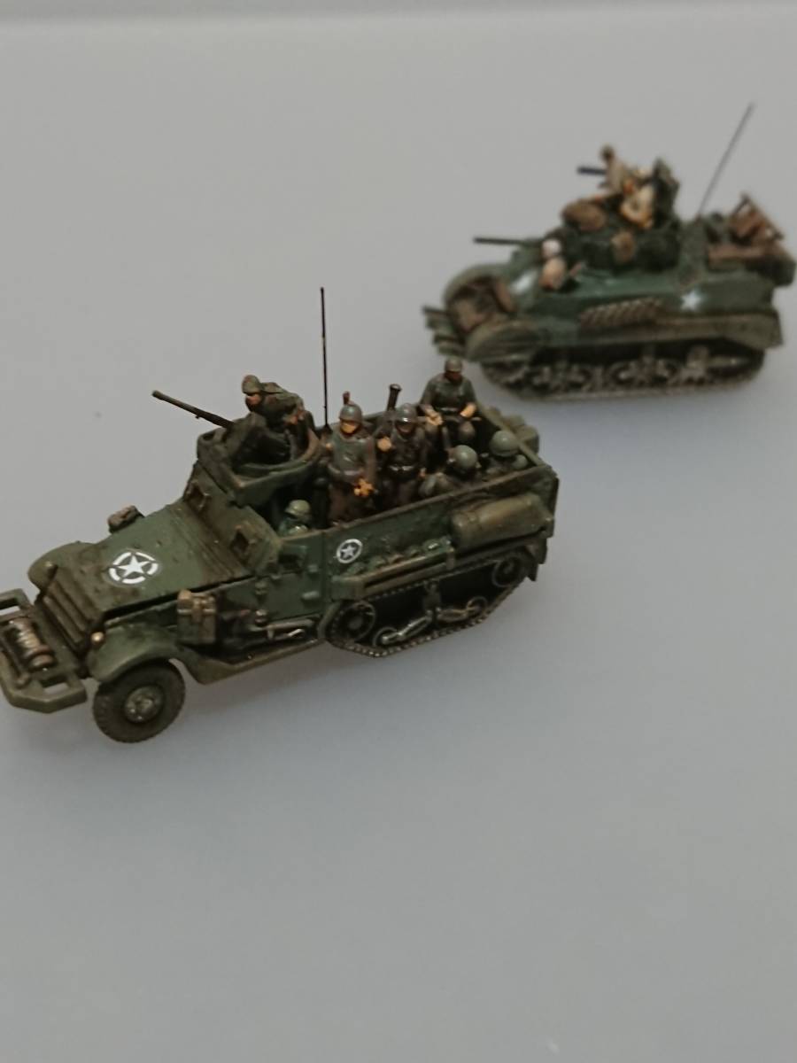 M4A3シャーマン＆M5軽戦車＆M3兵員車＆M20装甲車＆ダッジWC57コマンドカー＆武装ジープ「バストーニュ救援作戦/パットン第3軍の進撃」_画像6