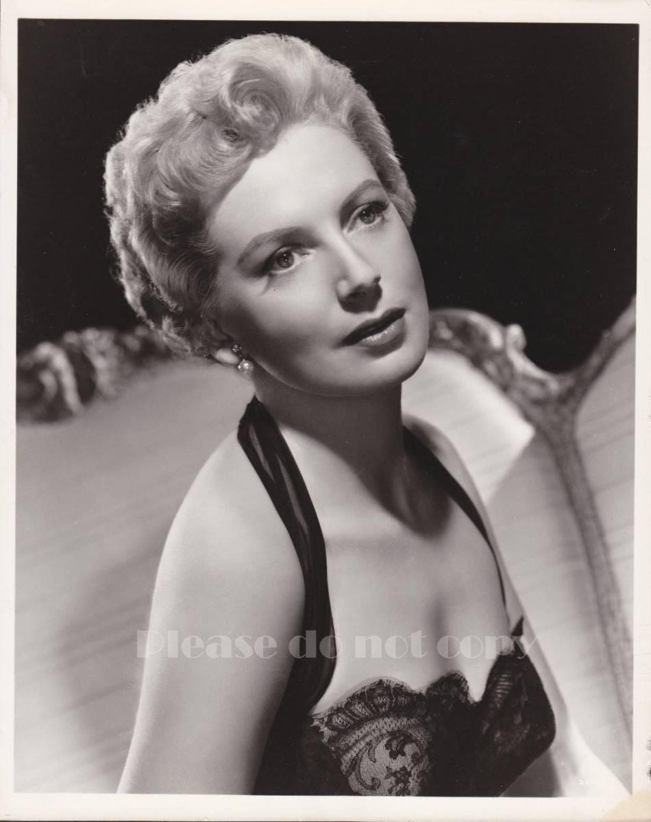 Deborah Kerr デボラ・カー モノクロ フォト 大きなサイズ 2枚付きの画像1