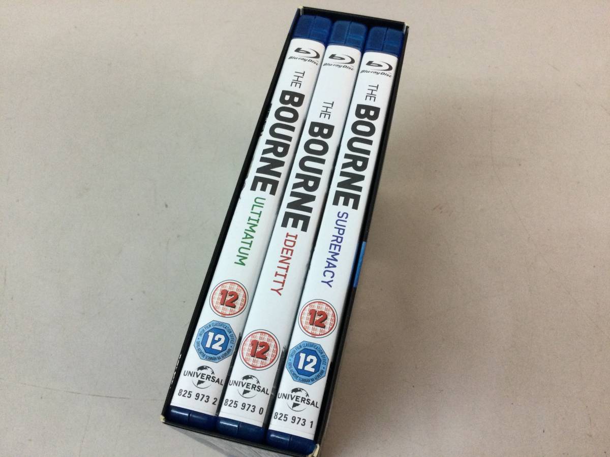 Blu-ray THE ULTIMATE BOURNE COLLECTION ジェイソン・ボーン・トリロジーBOX 3枚組_画像2