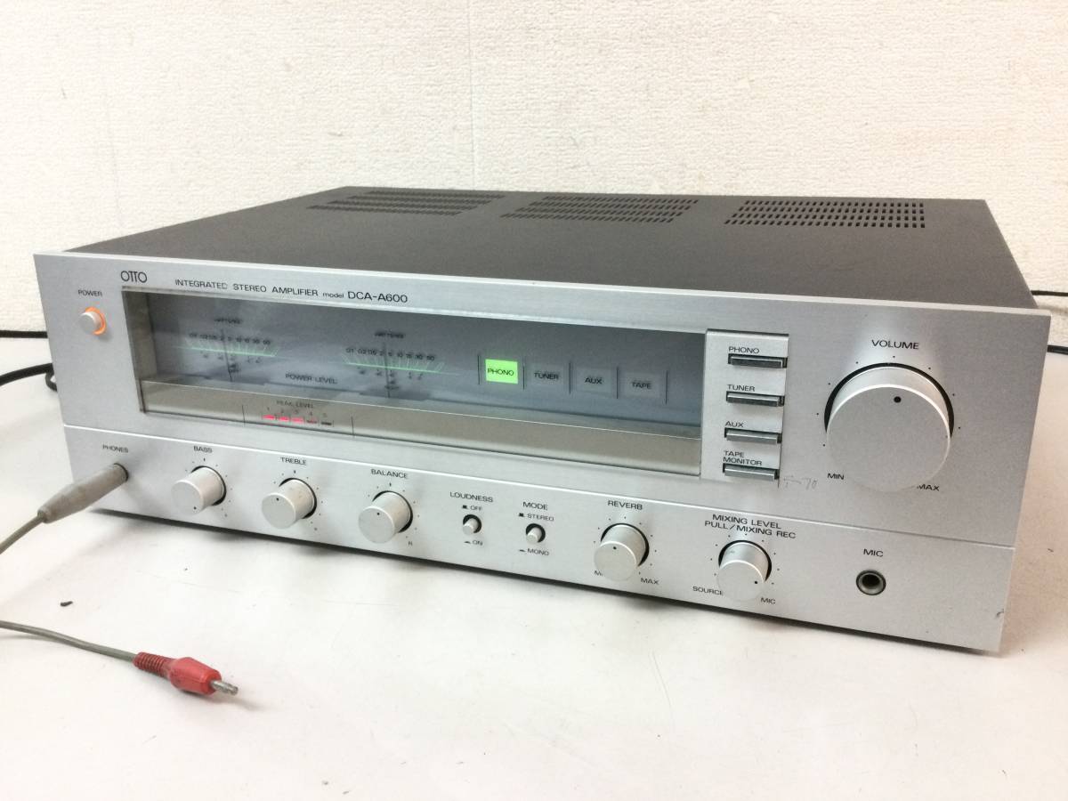Yahoo!オークション - OTTO SANYO プリメインアンプ DCA-A600 Yahoo!オークション - OTTO SANYO プリメインアンプ DCA-A600