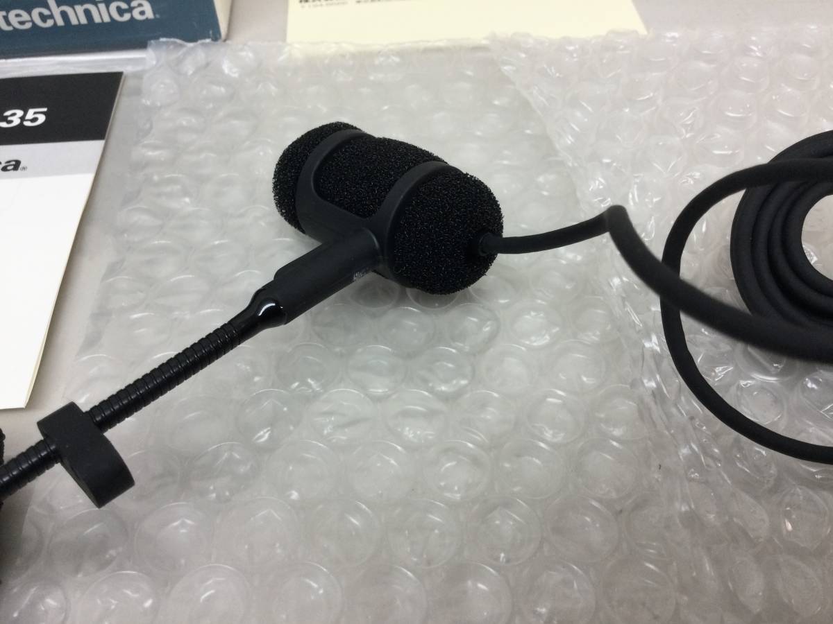 美品！audio-technica オーディオテクニカ PRO35 コンデンサーマイク 元箱、取説付き_画像3