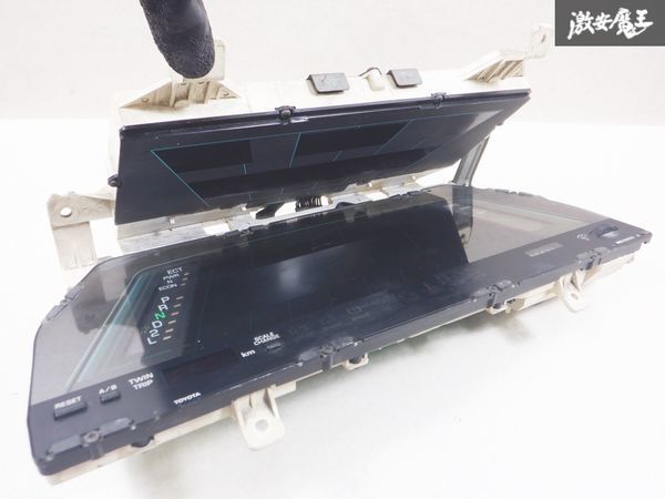 実動外し！！ トヨタ 純正 GZ20 ソアラ AT車用 デジタル スピードメーター 83010-24191 旧車 当時物 即納 棚15D_画像1