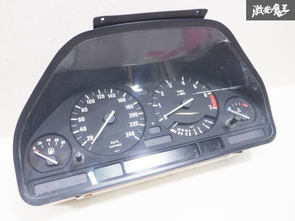 実動外し！！ BMW 純正 E34 5シリーズ 525i スピードメーター 993558136 62.11 8351576 即納 棚15D_画像1