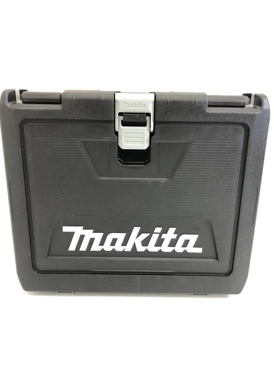 SH231101-01T/ 1円スタート 未使用 makita マキタ 充電式インパクトドライバ 18V 6.0Ah TD173DXO オリーブ_画像1