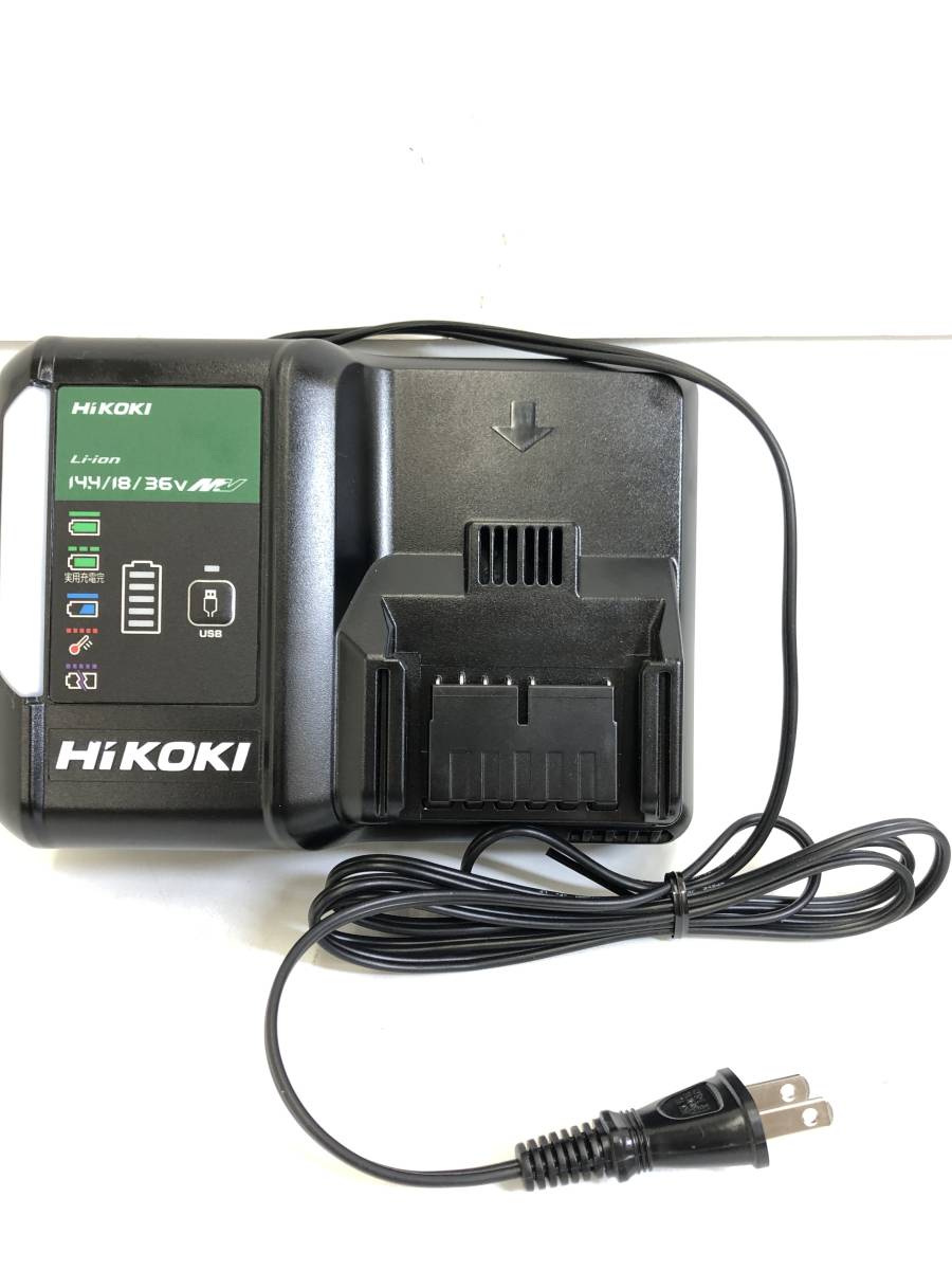 SH231104-11T/ 未使用 HiKOKI ハイコーキ UC18YDL2 14.4V 18V 36V対応 純正 急速充電器_画像1