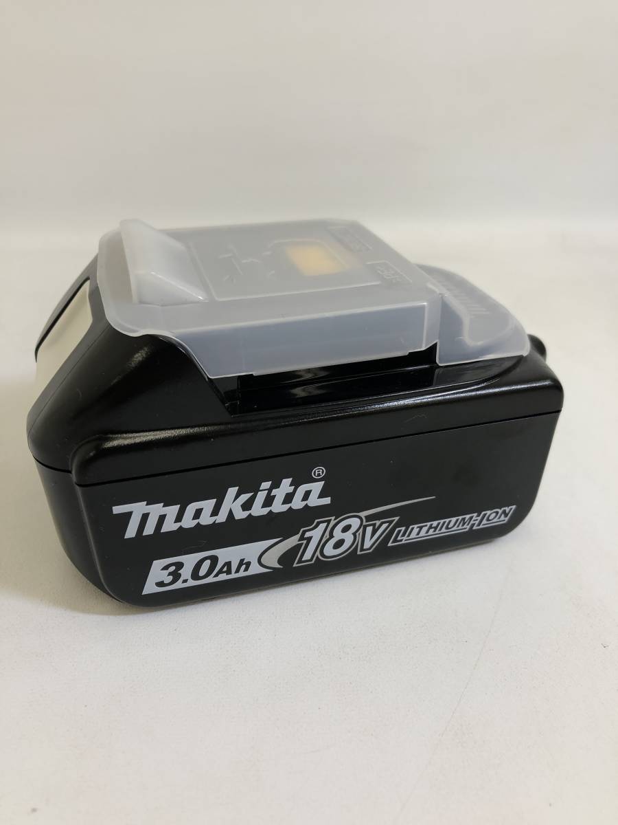 SH231105-05T/ 未使用 makita マキタ リチウムイオンバッテリ 18V 3.0Ah BL1830B _画像1