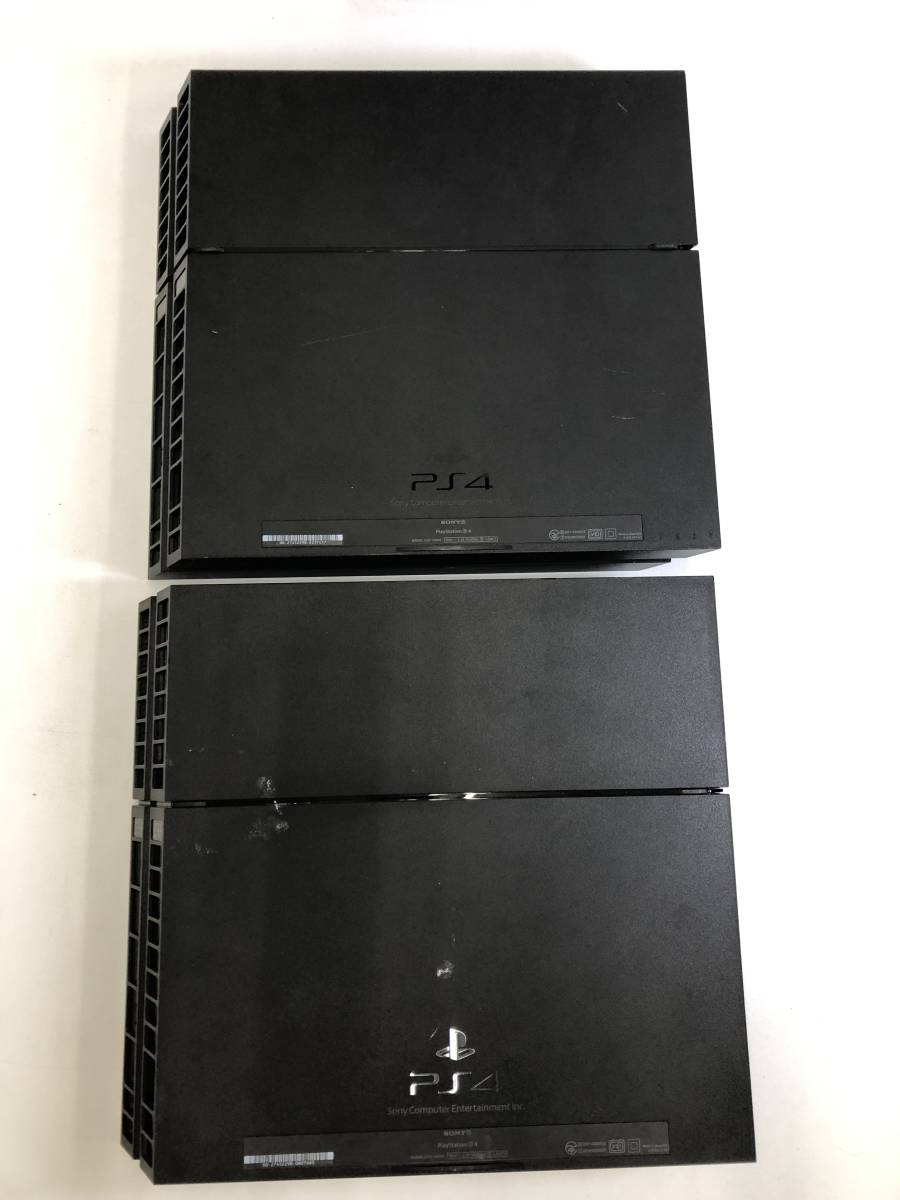 GH231117-05K/ PS4 本体 CUH-1200A 2台 PlayStation4 プレイステーション4 動作未確認 ジャンク扱い_画像3