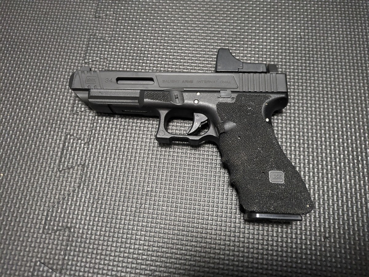 マルイ　電動G18Cベース　GLOCK34　SAIカスタム_画像1