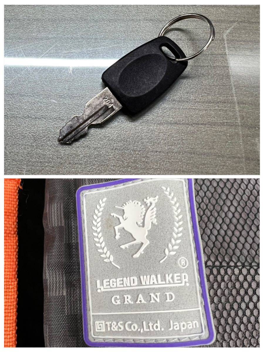スーツケース LEGEND WALKER ブラック TSAロック 鍵付き キャリーケース トランク 旅行 出張 ビジネス GSH111701_画像10