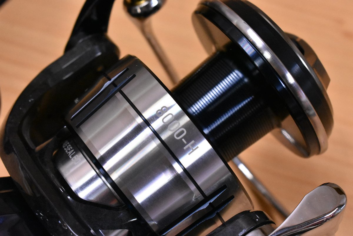 【人気モデル☆】ダイワ 21 セルテート SW 8000-H DAIWA CERTATE ハイギヤ スピニングリール ジギング キャスティング 等に（KKR_O1）_画像2