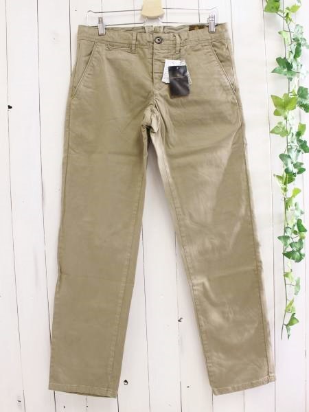 新品*nano universe ナノユニバース*ヒップアップパンタローニパンツ L ライトベージュ*