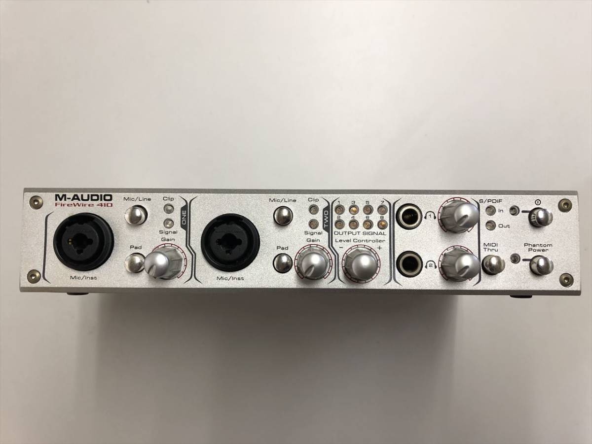 ☆[動作未確認] M-AUDIO FIREWIRE 410 オーディオインターフェース☆_画像5