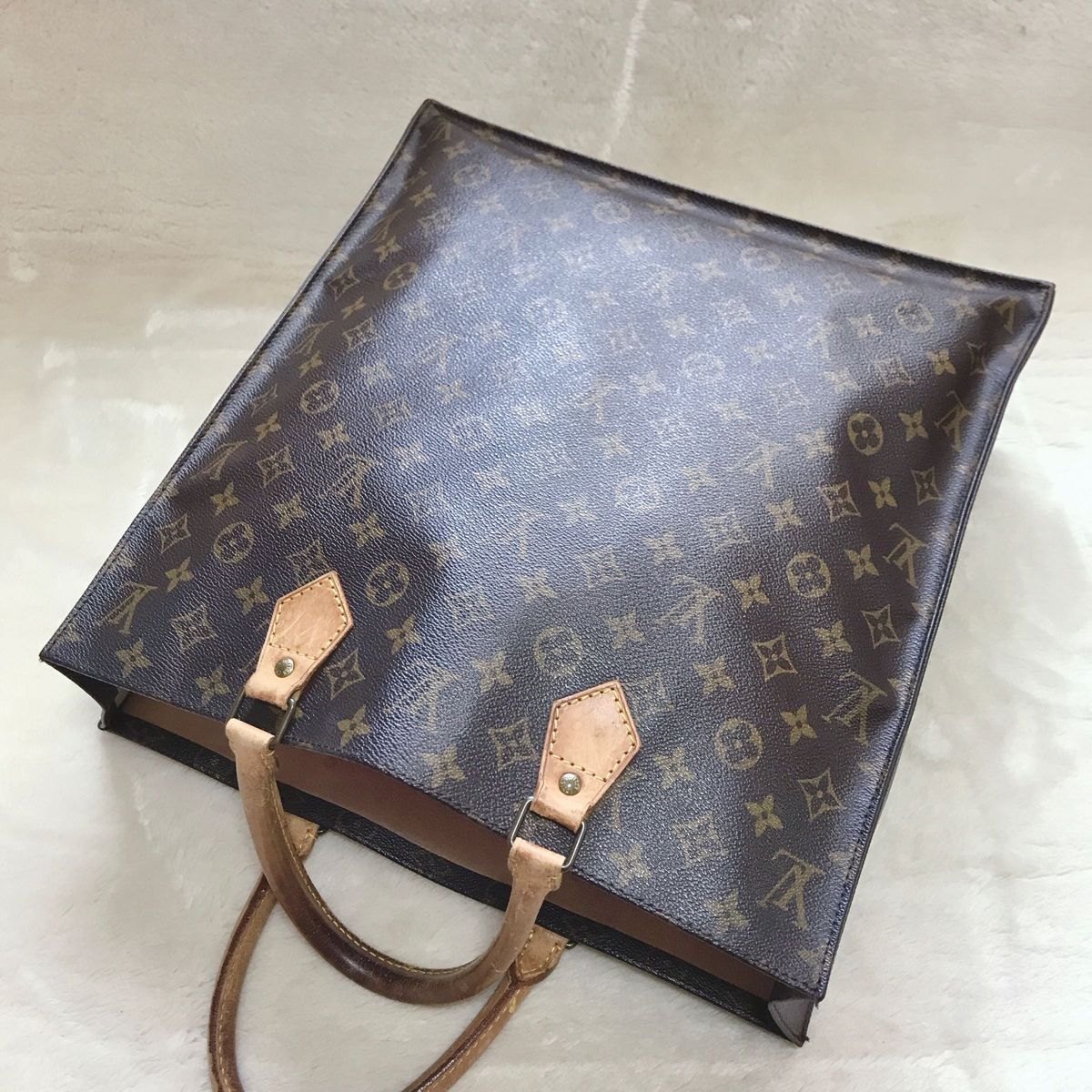 美品 VUITTON ルイヴィトン トートバッグ サックプラ モノグラム 美品 VUITTON ルイヴィトン トートバッグ サックプラ モノグラム