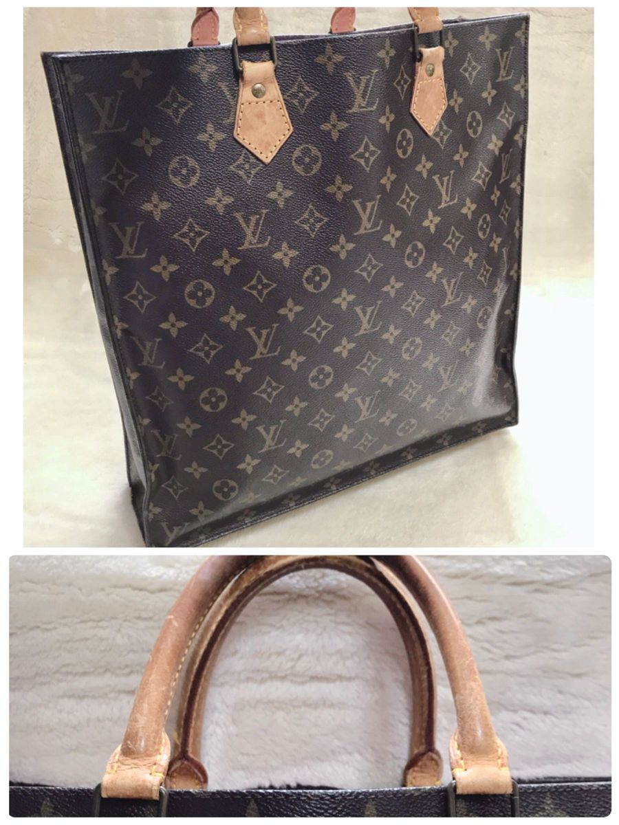 美品 VUITTON ルイヴィトン トートバッグ サックプラ モノグラム 美品 VUITTON ルイヴィトン トートバッグ サックプラ モノグラム