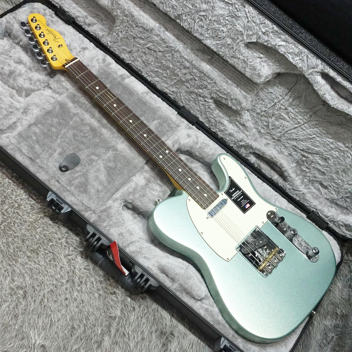 Fender American Professional II Telecaster RW Mystic Surf Green_画像9