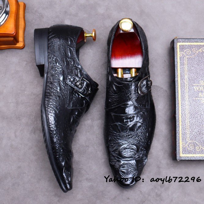 当社の 超希少☆ビジネスシューズ 27.5cm ブラック 牛革 革靴 紳士靴