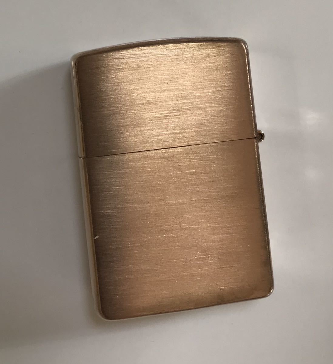 1円〜【希少】ZIPPO SOLID COPPER / Z-SERIES / ジッポ/ソリッド カッパー / 純銅 / 専用ケース/2002/未使用_画像4