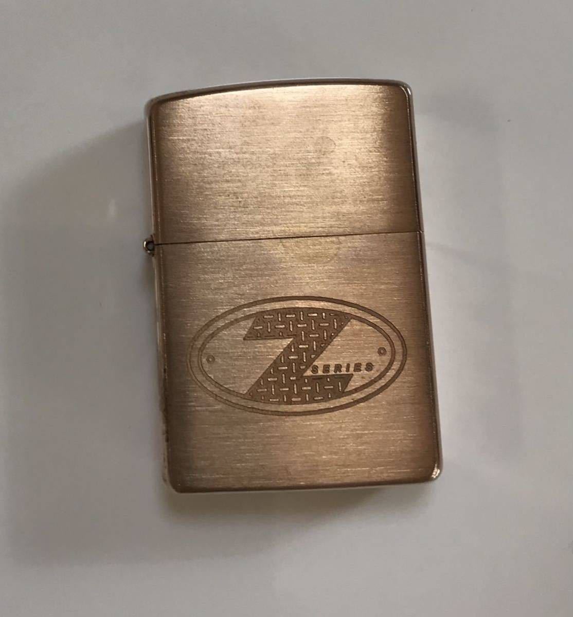 1円〜【希少】ZIPPO SOLID COPPER / Z-SERIES / ジッポ/ソリッド カッパー / 純銅 / 専用ケース/2002/未使用_画像2