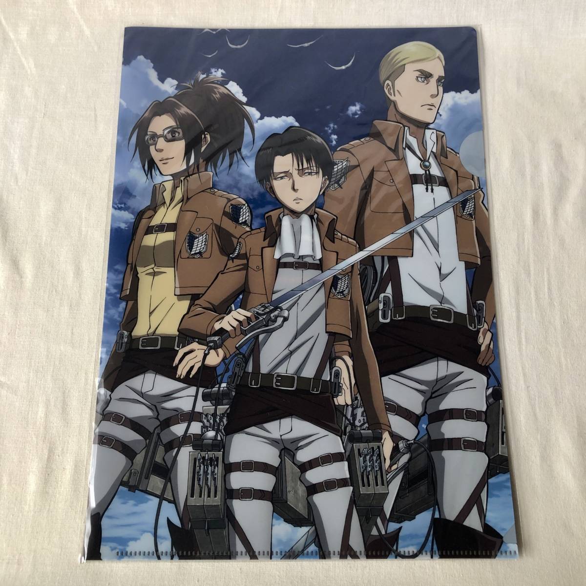 リヴァイ ハンジ 私服 TSUTAYA 特典 クリアファイル 進撃の巨人 リヴァイ ハンジ 私服 TSUTAYA 特典 クリアファイル 進撃の巨人