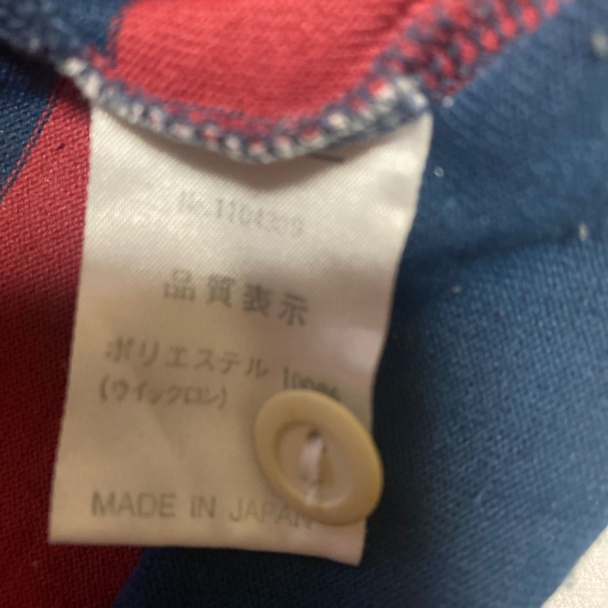 k38 mont-bell ポロシャツ サイズL表記 日本製の画像5