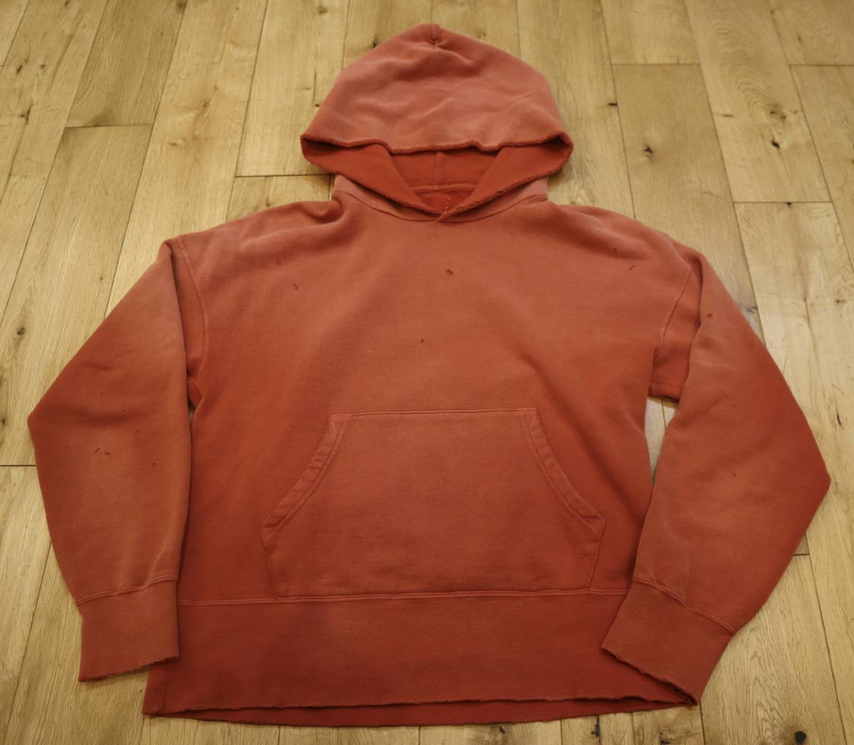 美品 visvim 23ss COURT HOODIE P.O CRASH RED 2_画像2