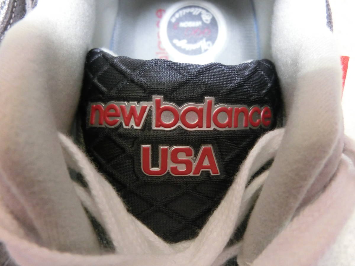 美品 中古品 保管品 New Balance ニューバランス M990GL3 990V3 MADE IN U.S.A アメリカ製 26.5センチ グレー スニーカー/激安1円スタート_画像8
