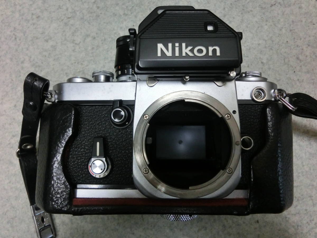 中古品 保管品 動作未確認 Nikon ニコン F2 フィルムカメラ NIKKOR S・C 55mm 80~200mm 180mm レンズ3本セット 一眼レフ/激安1円スタート_画像3