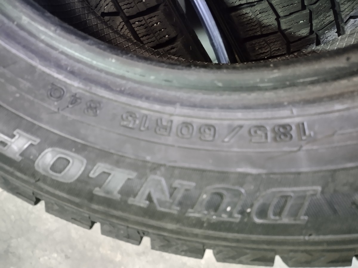 ダンロップ WINTER MAXX　185/60R15 2019年製造　スタッドレス　_画像6