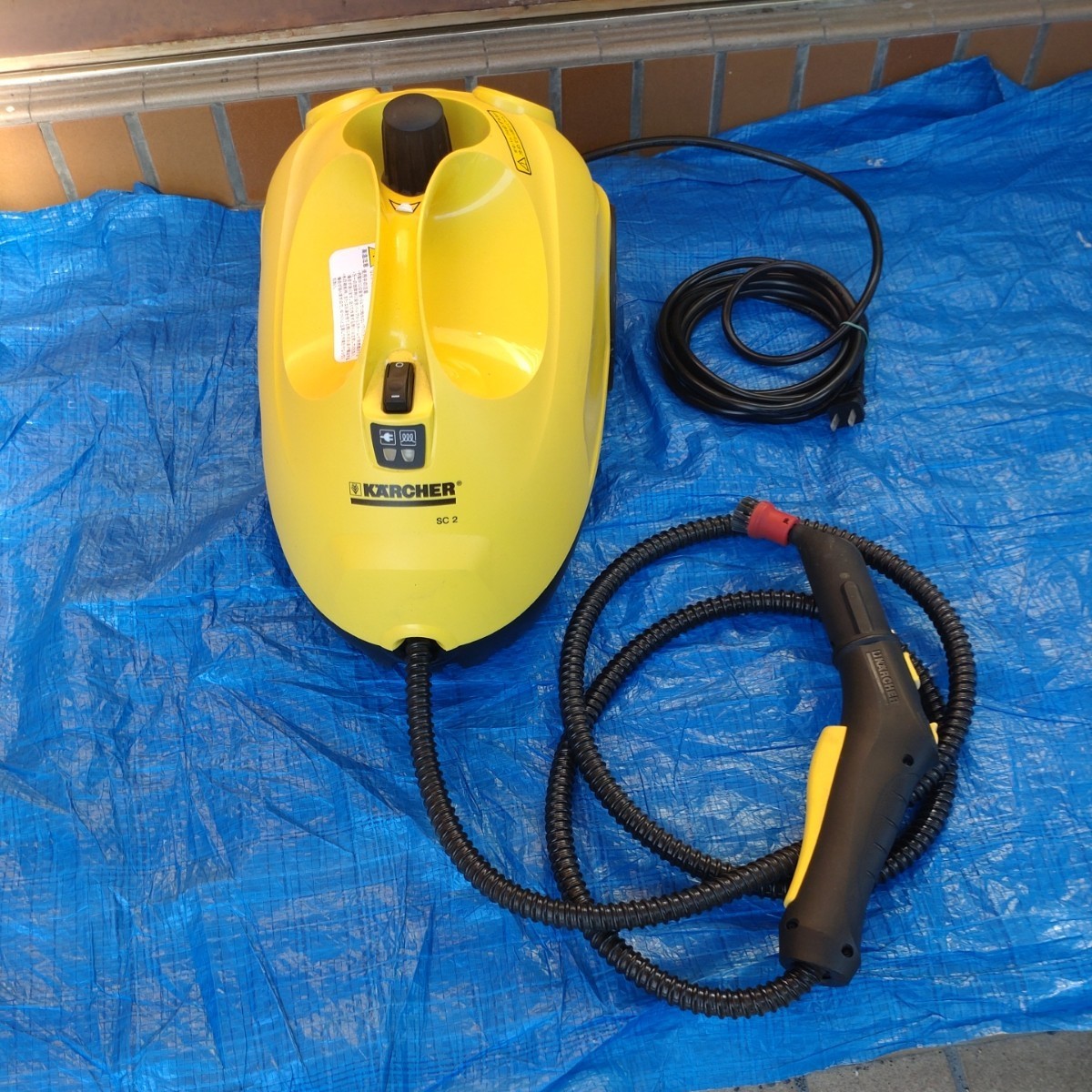 KARCHER ケルヒャー SC2 1.512-010.0 スチームクリーナー 高圧洗浄機 家庭用洗浄機 スチーム吐出圧力0.32Mpa 1500W 50-60 USED品 現状渡し_画像2