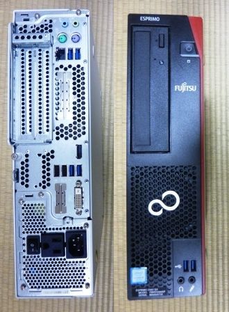 【Win10pro】FUJITSU ESPRIMO D556/SX Core i3-7100(3.9GH)/8G/720G/マルチ/officeほか /即使用・実用機(3) _画像3
