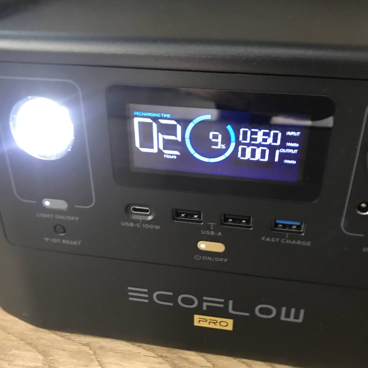 エコフロー リバー600プロ ケース付き EF4 PRO ポータブルバッテリー EcoFlow RIVER Pro 720Wh 600W12V 24V 電池 モバイル tmc02051090_画像2