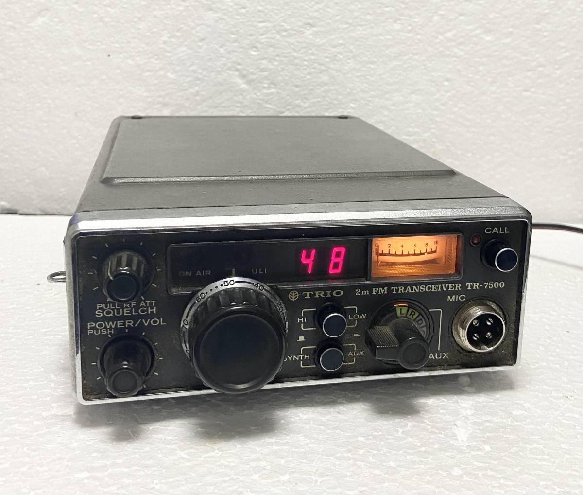 TRIO　2m　FM TRANSCEIVER TR-7500 ジャンク_画像2