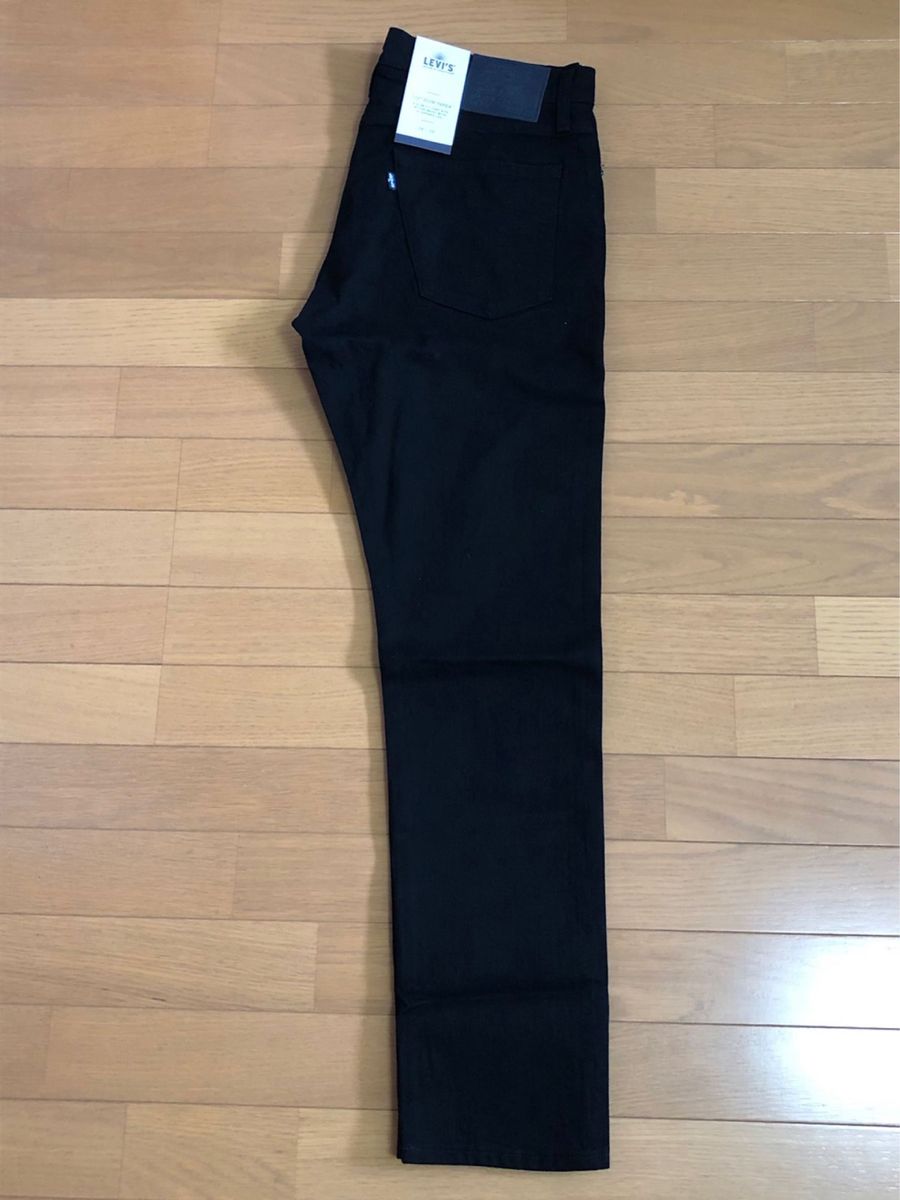 Levi's MADE&CRAFTED 512 SLIM TAPER LAGUNA BLACK SELVEDGE W34 L32