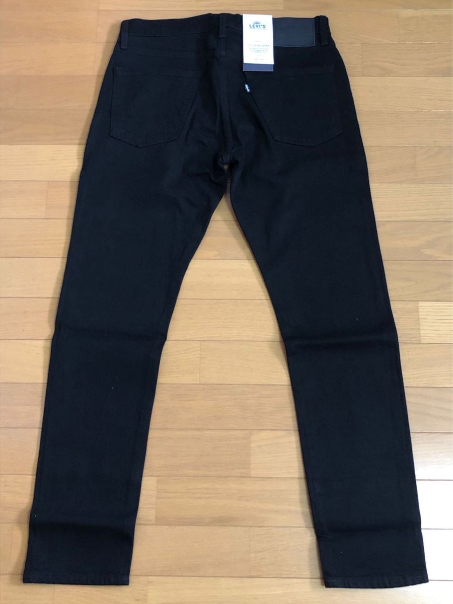 Levi's MADE&CRAFTED 512 SLIM TAPER LAGUNA BLACK SELVEDGE W32 L32