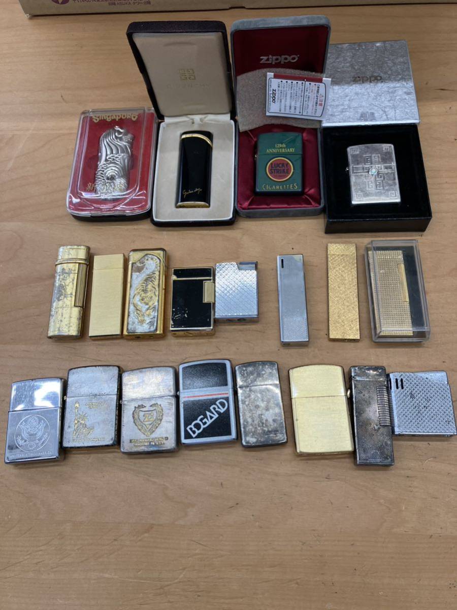 ライター おまとめ ダンヒル Zippo イヴサンローラン ジバンシー maruman halley b338_画像1