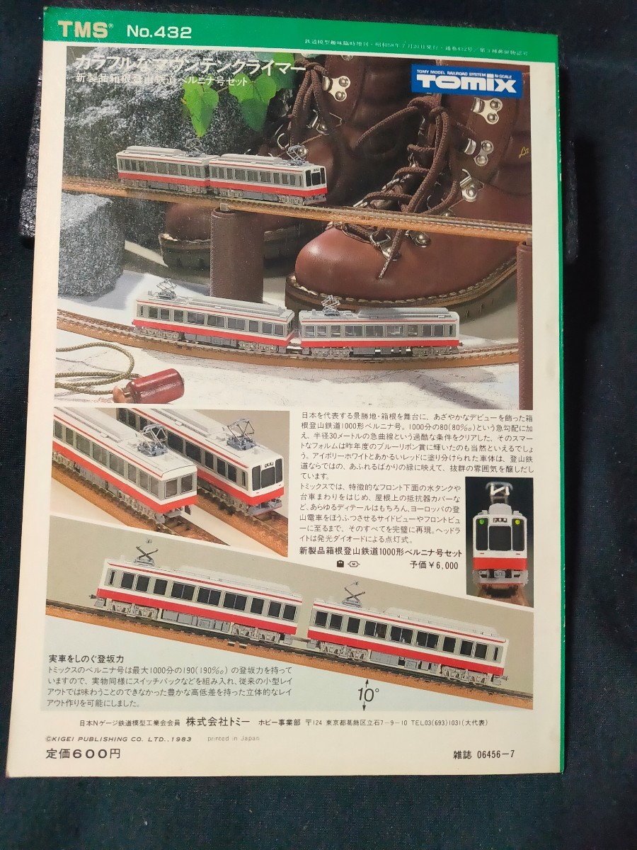 鉄道模型趣味 増刊 PLAY MODEL プレイモデル 1983年SUMMER No.11/レイアウト各種/電車のバラエティー工作/軽工作・アイデア/全82頁_画像2