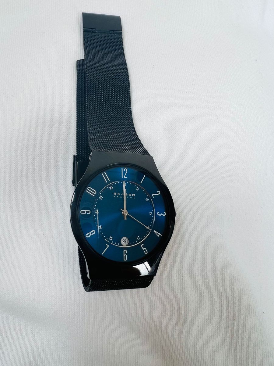 スカーゲン SKAGEN 腕時計 basic titanium mens T233XLTMN ケース幅: 37mm メンズ