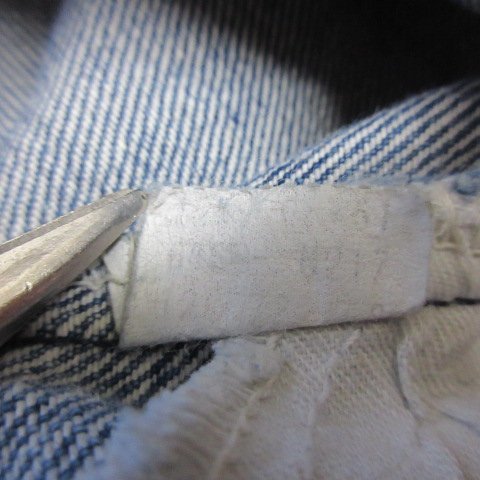 80s アメリカ製　Levis リーバイス　ベルボトム　ジーンズ w35 刻印8　TALON 646 684 オレンジタブ　アメカジ古着 sy3878_画像8