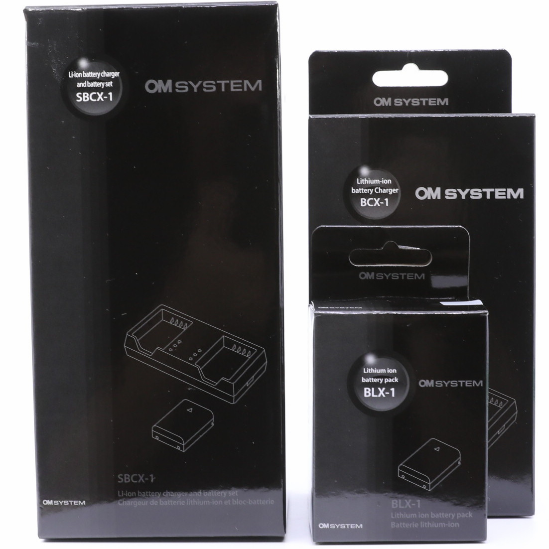 ＜良品＞ OLYMPUS リチウムイオン充電池 充電器セット SBCX-1 OM SYSTEM