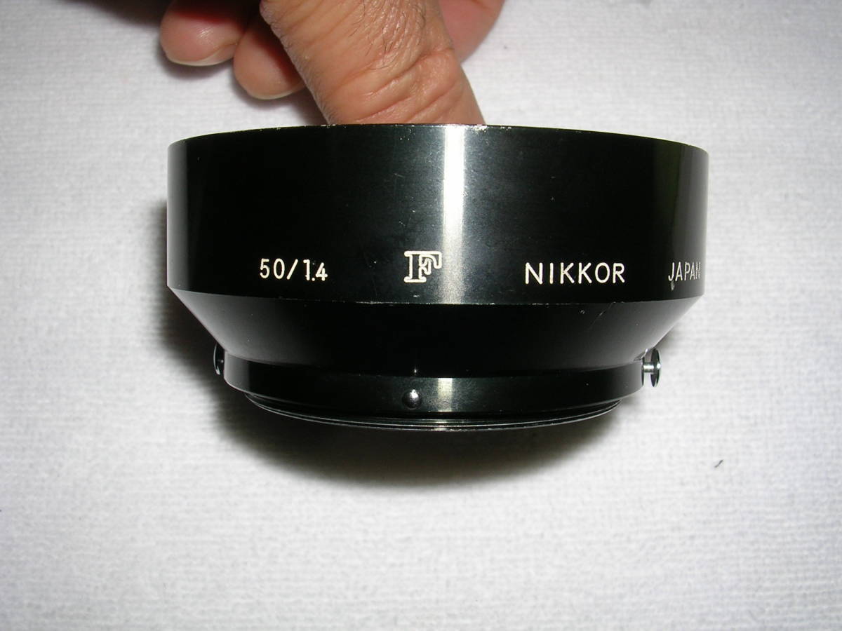 ☆　Nikon　F　50/1.4　中古　レンズフード　☆_画像1