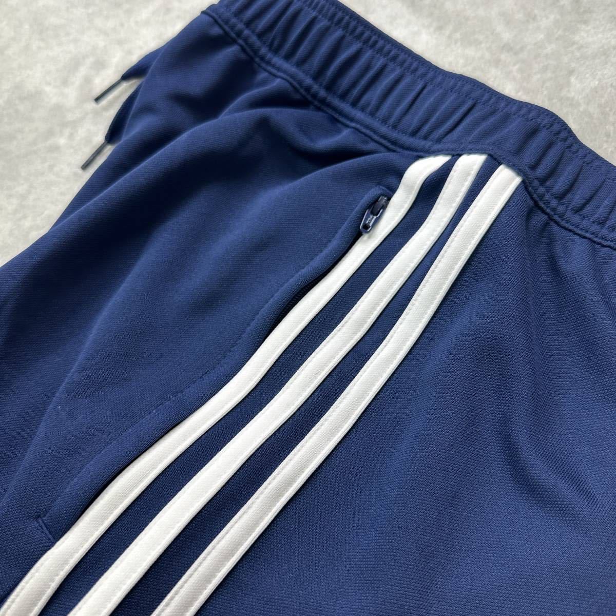 【格安送料】adidas Mサイズ アディダス トレーニング トラックパンツ ジム ランニング ジャージ トレーニング ボトムス 刺繍 正規品_画像4