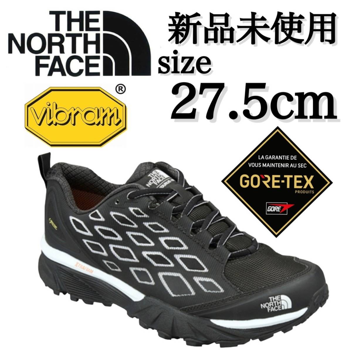 GORE-TEX 新品未使用 THE NORTH FACE 27.5cm ノースフェイス ゴアテックス ENDURUS HIKE トレッキング シューズ 登山 トレラン 箱無し