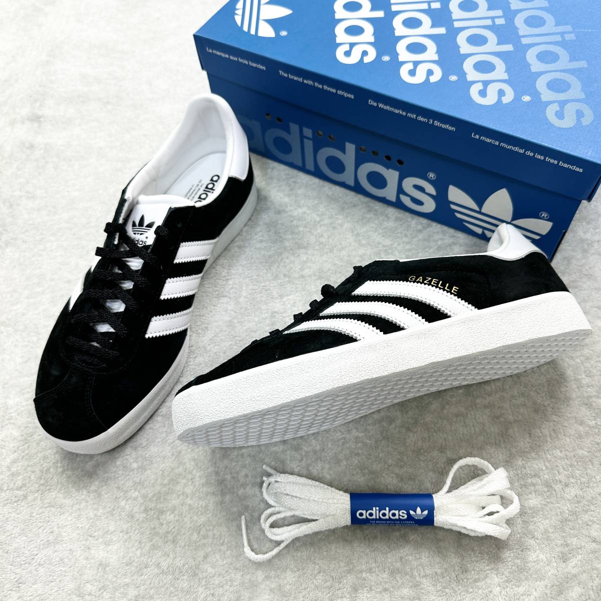 【復刻モデル】 25.5cm 新品未使用 adidas Originals GAZELLE 85 アディダス オリジナルス ガゼル ガッツレー 1985 スエード 箱有り 正規品_画像1